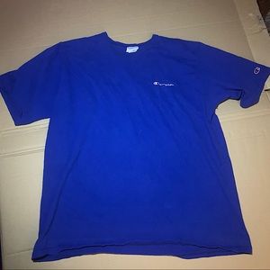 Blue champion shirt